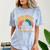 Low Social Battery Introvert Energy Comfort Color Blast T-Shirt Ocean