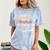 Mass Communication Major Student Shirt Graduation Comfort Color Blast T-Shirt Ocean