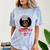 Master Degree Graduation Gifts Black Girl Comfort Color Blast T-Shirt Ocean