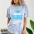 Master's Degree Graduation Masters Degree Survivor Comfort Color Blast T-Shirt Ocean