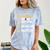 Masters Graduation Goal Digger Mastered It Comfort Color Blast T-Shirt Ocean