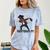 Masters Graduation Mastered It Dabbing Man Tee Comfort Color Blast T-Shirt Ocean