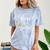 Mom Of The Graduate Mother Of Grad Mama Of Senior Graduation Comfort Color Blast T-Shirt Ocean