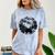 Monster Squonk In Forest Folklore Cryptid Introvert Comfort Color Blast T-Shirt Ocean