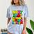 Next Stop Kindergarten Preschool Graduation 2023 Boys Girls Comfort Color Blast T-Shirt Ocean