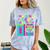 I Have No Idea What This Is Retro 70's 80's 90's Nostalgia Comfort Color Blast T-Shirt Ocean