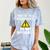 Not At All Friendly Do Not Approach Introvert Warning Comfort Color Blast T-Shirt Ocean
