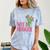 Not a Hugger Sarcastic Introvert Cactus Theme Women Comfort Color Blast T-Shirt Ocean