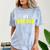 Nurse BSN Student Graduate Dad Nursing Graduation Comfort Color Blast T-Shirt Ocean