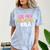 In My Nurse Era Nursing School Graduation Women Comfort Color Blast T-Shirt Ocean