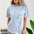 Nurse Est 2022 Rn Nursing School Graduation Graduate Comfort Color Blast T-Shirt Ocean