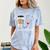 Nurse Life Graphic Nursing School Graduation Comfort Color Blast T-Shirt Ocean