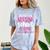 Nursing School Graduate Nurse Graduation Party Comfort Color Blast T-Shirt Ocean