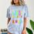 I Officially Graduated Kindergarten Graduation Class Of 2022 Comfort Color Blast T-Shirt Ocean