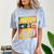 Im This Old Retro 80s 90s VHS Cassette Floppy Disk Nostalgia Comfort Color Blast T-Shirt Ocean