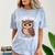 I Like Owls And Maybe 3 People Introvert Humor Casual Comfort Color Blast T-Shirt Ocean