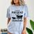 Be Patient With Me I'm From The 1900s Premium Tri-Blend Comfort Color Blast T-Shirt Ocean