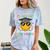 Peace Out 5th Grade Graduation Last Day Of School Comfort Color Blast T-Shirt Ocean
