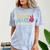 Peace Out 8th Grade Graduation Last Day Of School Comfort Color Blast T-Shirt Ocean