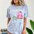 Pink I Graduated From Elementary Graduation Comfort Color Blast T-Shirt Ocean