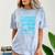 Please Be Patient With Me I'm From The 1900s Pixel Wagon Comfort Color Blast T-Shirt Ocean