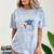 Podiatrist Established 2018 Med School Graduation Shirt Comfort Color Blast T-Shirt Ocean