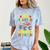 Pre-K Graduation Monster Truck Kindergarten Here We Come Comfort Color Blast T-Shirt Ocean