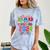 Pre School Graduation Idea For Dad & Preschool Graduation Comfort Color Blast T-Shirt Ocean
