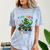 Preschool Graduation Monster Truck Dinosaur Boys Dino Tee Comfort Color Blast T-Shirt Ocean
