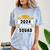 Prom Squad 2024 High School Graduation Party Premium Comfort Color Blast T-Shirt Ocean