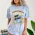 Proud 8th Grade Graduate Axolotl Graduation Eighth Comfort Color Blast T-Shirt Ocean