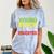 Proud African American Educated Graduation Comfort Color Blast T-Shirt Ocean