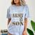 Proud Army National Guard Son National Guard Graduation Comfort Color Blast T-Shirt Ocean