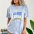 Proud Aunt Of 2018 Graduate Shirt Graduation Grad Comfort Color Blast T-Shirt Ocean