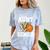 Proud Aunt Of A 2026 Senior Basketball Graduation Leopard Premium Tri-Blend Comfort Color Blast T-Shirt Ocean