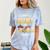 Proud Aunt Of A Class Of 2023 Graduate Graduation Women Comfort Color Blast T-Shirt Ocean
