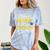 Proud Aunt Of a Class Of 2023 Graduate Senior Graduation Comfort Color Blast T-Shirt Ocean