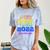 Proud Bff Of 2022 Graduate Class 2022 Graduation Family Comfort Color Blast T-Shirt Ocean