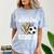 Proud Boyfriend Of A 2026 Senior Soccer Graduation Leopard Comfort Color Blast T-Shirt Ocean