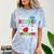 Proud Brother Of a 2025 Preschool Graduate Graduation Comfort Color Blast T-Shirt Ocean