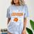 Proud Cousin Of A 2025 Senior Basketball Graduation Comfort Color Blast T-Shirt Ocean