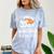 Proud Dad Of A 2025 Senior Basketball Graduation Comfort Color Blast T-Shirt Ocean