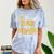 Proud Dad Of A 2026 Graduate Senior Graduation Class Of 2026 Comfort Color Blast T-Shirt Ocean