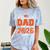 Proud Dad Of A 2026 Senior Basketball Graduation Family Comfort Color Blast T-Shirt Ocean