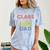 Proud Dad Of A Class Of 2038 Graduate Senior Graduation Comfort Color Blast T-Shirt Ocean