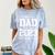 Proud Dad Graduation Senior 23 Grad Class Of 2023 Comfort Color Blast T-Shirt Ocean