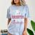 Proud Daughter Of 2025 College Graduate Family Graduation Comfort Color Blast T-Shirt Ocean