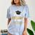 Proud Gammy Of A Class Of 2025 Graduate Senior Graduation Comfort Color Blast T-Shirt Ocean