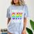 Proud Gay Engineer LGBTQ Rainbow Engineering Graduation Comfort Color Blast T-Shirt Ocean