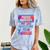 Proud Grandma Of A 2019 Graduate Senior Class Graduation Comfort Color Blast T-Shirt Ocean